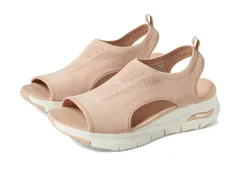 スケッチャーズ レディース シューズ ヒール SKECHERS Arch Fit City Catch Blush ブラッシュ