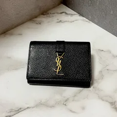 SAINT LAURENT キーケース YSL レザー