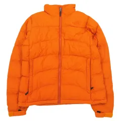 ノースフェイス THE NORTH FACE ダウンジャケット ブルゾン ナイロン ACONCAGUA アコンカグア アウトドアウェア M オレンジ 【中古】