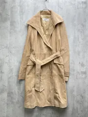 BALLSEY ボールジィ ラム レザー スエード コート ベージュ ◆■レディース