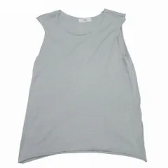 00s Ys for men Yohji Yamamoto ワイズフォーメン ヨウジヤマモト カットソー ニット ノースリーブ 3 L ライトグレー メンズ 【中古】のサムネイル