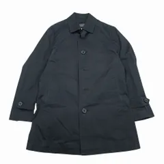 BLACK LABEL CRESTBRIDGE ブラックレーベルクレストブリッジ ステンカラーコート ジャケット ライナー付 M ネイビー メンズ 【中古】