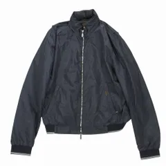 ムーレー MOORER NUNZIO-AM ナイロン ジャケット ブルゾン スタンドカラー アウター サイズ50 L ネイビー メンズ 【中古】のサムネイル