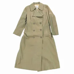Vintage Burberrys バーバリーズ ノバチェック柄 トレンチコート ジャケット ロング丈 玉虫色 アウター サイズM レディース 【中古】