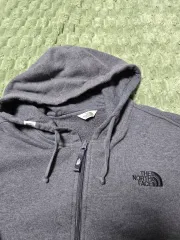 THE NORTH FACE ザノースフェイス 起毛 ジップアップ パーカー グレー