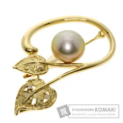TASAKI タサキ パール 真珠 ブローチ K18YG レディース [中古]