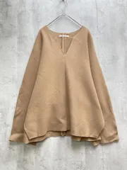 R'IAM-PLAGE リアムプラージュ シルエット ブラウス シャツ ブラウン ◆■◎レディース