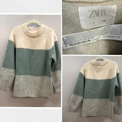 【KIDS】ZARA KIDS ボーダー 長袖ニットトップス size 7 122cm