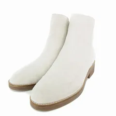 コールハーン COLE HAAN ウォータープルーフ リバー チェルシー ブーティ― ショートブーツ スエード W25708 6.5 ベージュ