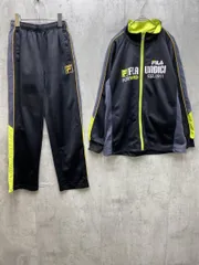 FILA フィラ ジャージ上下 セットアップ size160/黒 ◇■レディース