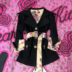 MA*RSマズPerfumeゴールドベルト付きショートトレンチコート姫姉ギャル109ピン必須アイテム