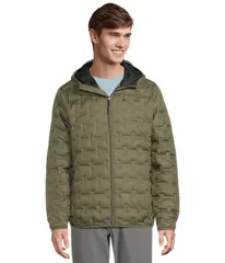 コロンビア メンズ アウター コート フーデッドジャケット ダウン ジャケット Columbia Delta Ridge II Down Hooded Jacket Stone Green グリーン