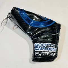 スコッティキャメロン　新作パターカバー　ラージサークルＴ　ブラック　フッククリップ付き　検索スコッチキャメロンパターカバー