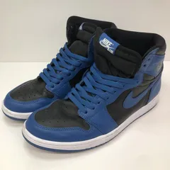 【中古】NIKE AIR JORDAN 1 Retro High OG Dark Marina Blue 28cm 555088-404[66]