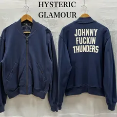 ヒステリックグラマー ニューヨークドールズ ジョニーサンダース スウェット MA-1 ボンバージャケット スタジャン メンズ M ISItems【USED】【古着】【中古】50152994のサムネイル