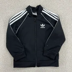 85 アディダス キッズ SUPERSTAR ジャージ ジップアップ 0129M2