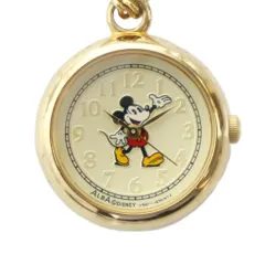 セイコー SEIKO アルバ ALBA ブレスレットウォッチ 腕時計 クォーツ ロゴ ミッキーマウス ゴールド色 V501-0520 ■GY18 /MQ