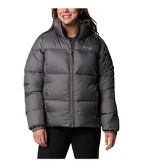 コロンビア レディース アウター コート ジャケット Columbia Puffect II Full Zip Jacket City Grey グレー