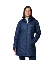 コロンビア レディース アウター コート フーデッドジャケット Columbia Heavenly Long Hooded Jacket Collegiate Navy ネイビー