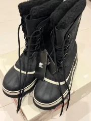 SOREL(ソレル) 防寒ブーツ カリブ メンズ DARK BLACK (新品) 未使用 255mm