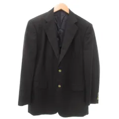 アクアスキュータム AQUASCUTUM シングル テーラードジャケット ブレザー ウール 98AB6 紺 ネイビー /YJ