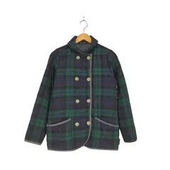 トラディショナルウェザーウェア Traditional Weatherwear 英国製 ブラックウォッチ キルティングジャケット レディース JPN：34 
