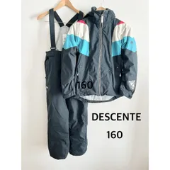 ★DESCENTE　デサント キッズ  スキーウェア 上下セット　160    冬　雪遊び　送料込み  3407970