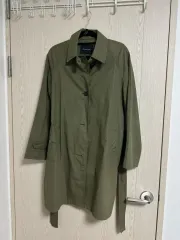 ナイスクラップ オリーブグリーン トレンチコート