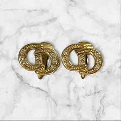 クリスチャンディオール CDロゴ イヤリング