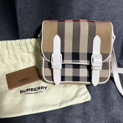 バーバリー JAYDE チェック ミニ サッチェルバッグ