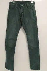 5351 pour les HOMMES 5351プールオム コーデュロイスキニーパンツ スキニーパンツ サイズ1 グリーン系 2-A101/1/060