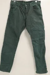 5351 pour les HOMMES 5351プールオム コーデュロイスキニーパンツ スキニーパンツ サイズ2 グリーン系 2-A102/1/060