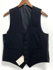 D'URBAN festone ダーバン リバーシブルベスト ブラック×グレー 94AB4 2-J104/1/NP
