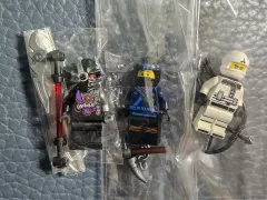 正規品 LEGOブロック ニンジャゴー ミニフィギュア 3種セット