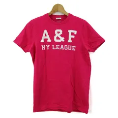 アバクロンビー＆フィッチ 半袖Ｔシャツ クルーネック トップス メンズ Mサイズ ピンク Abercrombie&Fitch 【中古】