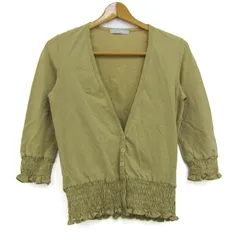 レッセパッセ カーディガン Vネック トップス レディース Fサイズ ベージュ LAISSE PASSE 【中古】のサムネイル