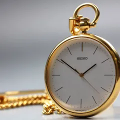 【稼働品】SEIKO 7N01-0020 クオーツ メンズ 37mm 懐中時計 #14822