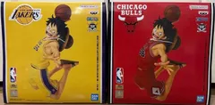 未開封　ワンピース　ONE PIECE BASE SHOP NBAコラボ　2体セット