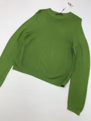 ■新品訳あり■ZARA ザラ 長袖 ニット セーター sizeS/緑  ◇■レディース