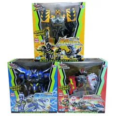 【希少品】巨神戦撃隊3 超救創撃王 戦撃王セット 完全版 ★ 超豪華フルセット 中国トイ 説明書付き（中国語）2体合体  3体合体 発光ギミック