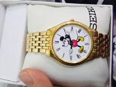 セイコー ディズニー ミッキーマウス ゴールド 90年代 ヴィンテージ
