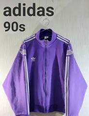 adidas ジャージ/トラックジャケット XO   胸囲102　身長180 パープル