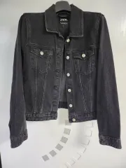 ザラ ブラック デニム ジャケット