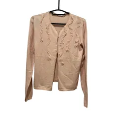  MAX＆Co. カーディガン ピンク 薄手 Lサイズ レディース【Z1777】