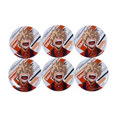 僕のヒーローアカデミア ボンズストア CAMERA‼︎ トレーディング 缶バッジ 爆豪勝己 ６個 セット