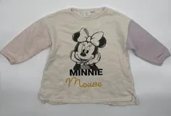 【新入荷!!】☆セット割対応☆ ZARA ベビー 長袖 トップス ミニー 92cm （1640）