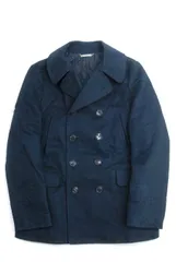 beautiful people ビューティフルピープル c.double gabardine pea coat キルトライナー付き ウールギャバジンPコート 160 ネイビー ピーコート アウター lc15863のサムネイル