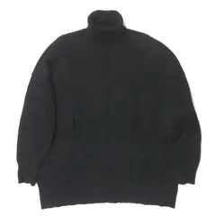 STYLEMIXER スタイルミキサー 19AW リンキングフロントショートルーズニット 500CA170-0628 M ブラック セーター 長袖 プルオーバー トップス lc31679のサムネイル