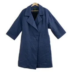 nano universe(ナノユニバース) ダウンコート サイズ36 S レディース美品  - ネイビー 長袖/Nishikawa Down/冬