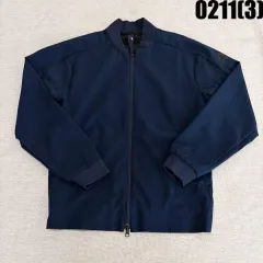 アディダス ネイビー ジップアップ ブルゾン ジャケット 0211(3)